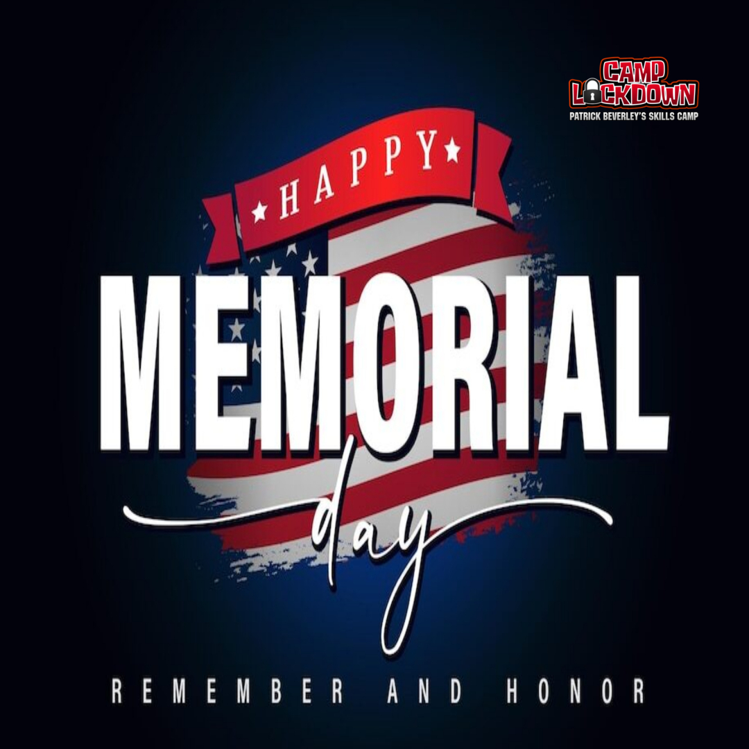 camp_lockdown's tweet photo. Happy Memorial Day from Camp Lockdown! https://t.co/Pk9k9UpURC