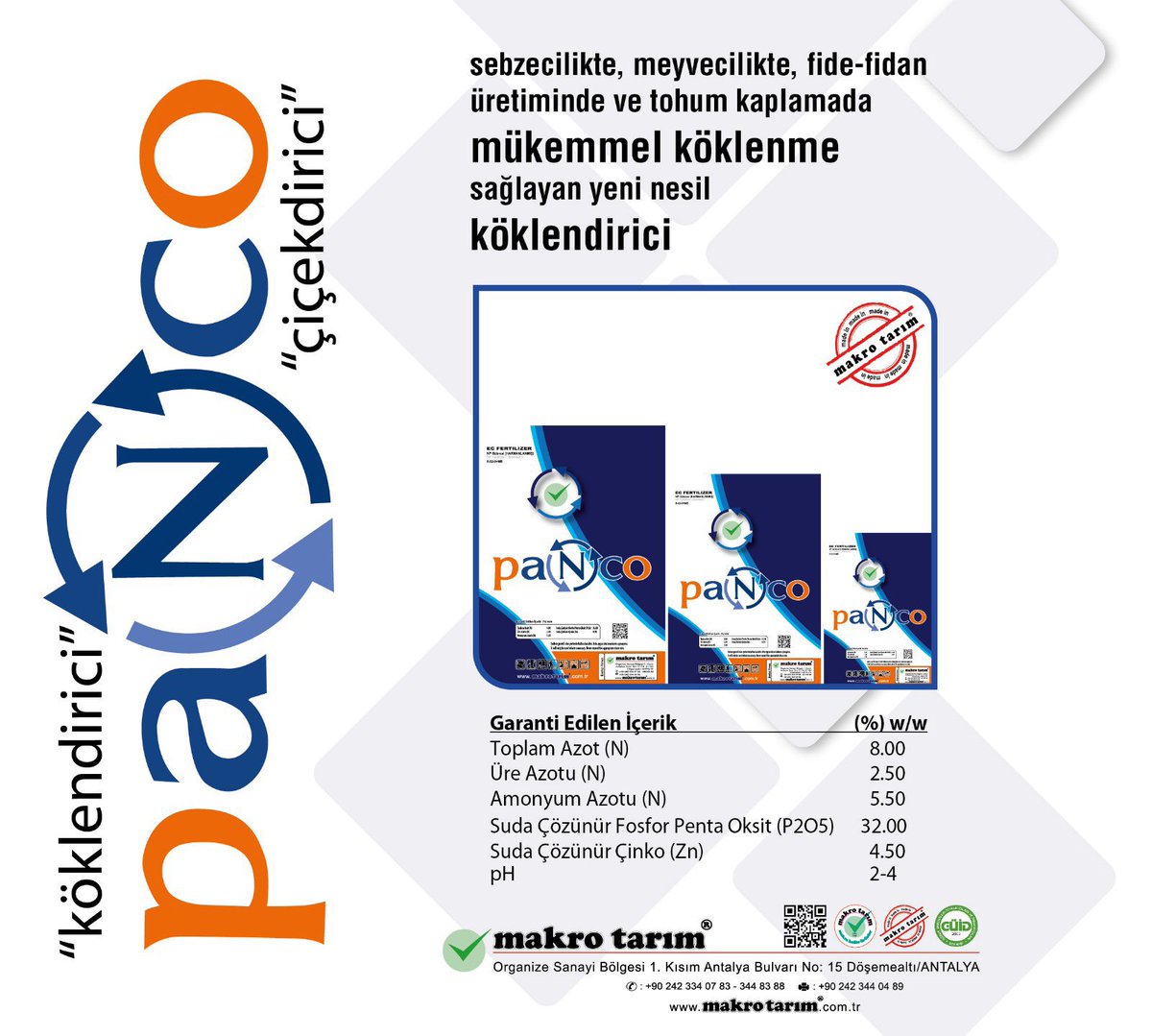 makrotarim's tweet photo. #Fosfor Bitki Beslemede Eksik Olmasın . Sorun Varsa ; Çözüm : @makrotarim #makrotarim #BitkiBeslemeUzmanı #Panco #PZinc #ZipphosN https://t.co/wgXc4Pn1h3