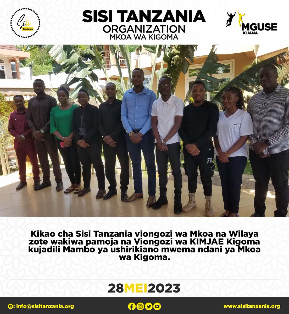 SisiTanzania's tweet photo. Kikao cha viongozi wa SisiTanzania Kigoma pamoja na viongozi wa KIMJAE Kigoma kujadili Mambo ya Ushirikiano mwema ndani ya Mkoa wa Kigoma.
#KijanaOngeaNaMwenzio
#SisiTanzania https://t.co/U7kEwbGosv