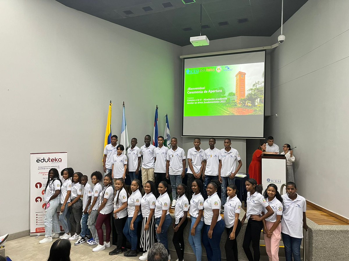 eduteka's tweet photo. 🚀🎓Nos emociona contarles que iniciamos el proceso de formación "Camino a la U", un proyecto dirigido a 30 jóvenes familiares de colaboradores de empresas de Metalsur y Fanalca, así como a participantes de la Fundación Yerry Mina.

@fundacionYM @FunFanalca #metalsur https://t.co/k8THvAAp79