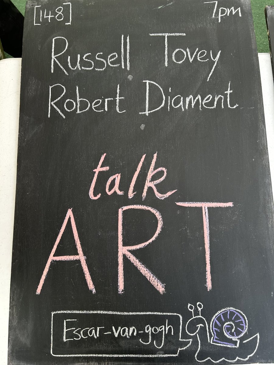 chickeninchalk's tweet photo. @russelltovey if you can, please come out and judge you advertising board @hayfestival 2023 https://t.co/efiKuz1QKv