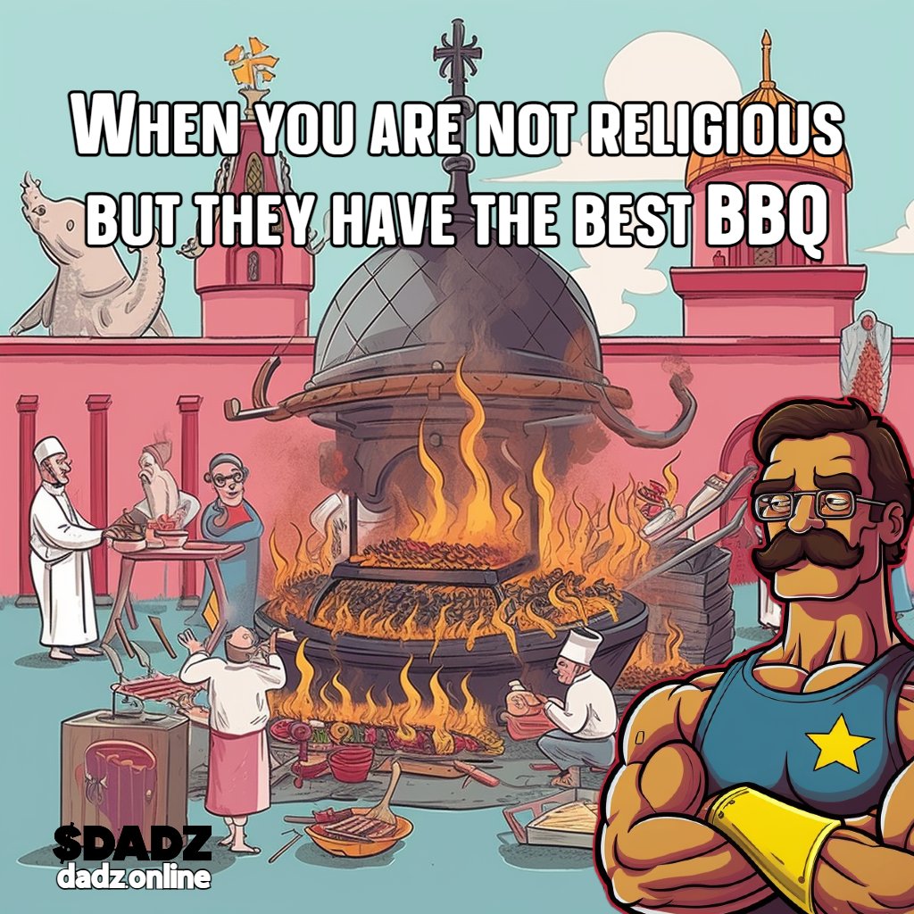 CFrog777's tweet photo. #DADZ Fair launch on Pink Sale, Monday 29th May at 7pm UTC
https://t.co/AvB6l3lAKa #Ethereum #Crypto #FathersDay#memecoins #BBQ https://t.co/4KcGb3c30C