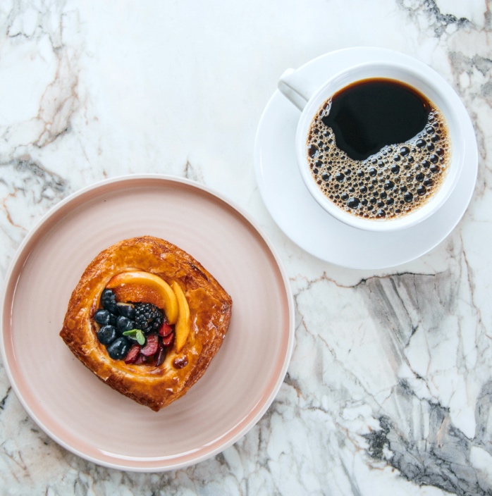 The Danes knew something the rest of us didn't when they dreamed up this dynamic duo. Add some Spring Fruits Cream Cheese Danish flare to your pastry-loving life, available only until June 1st! Choose from our spring selection of pastries while you still can. (Hint: New Pastry...