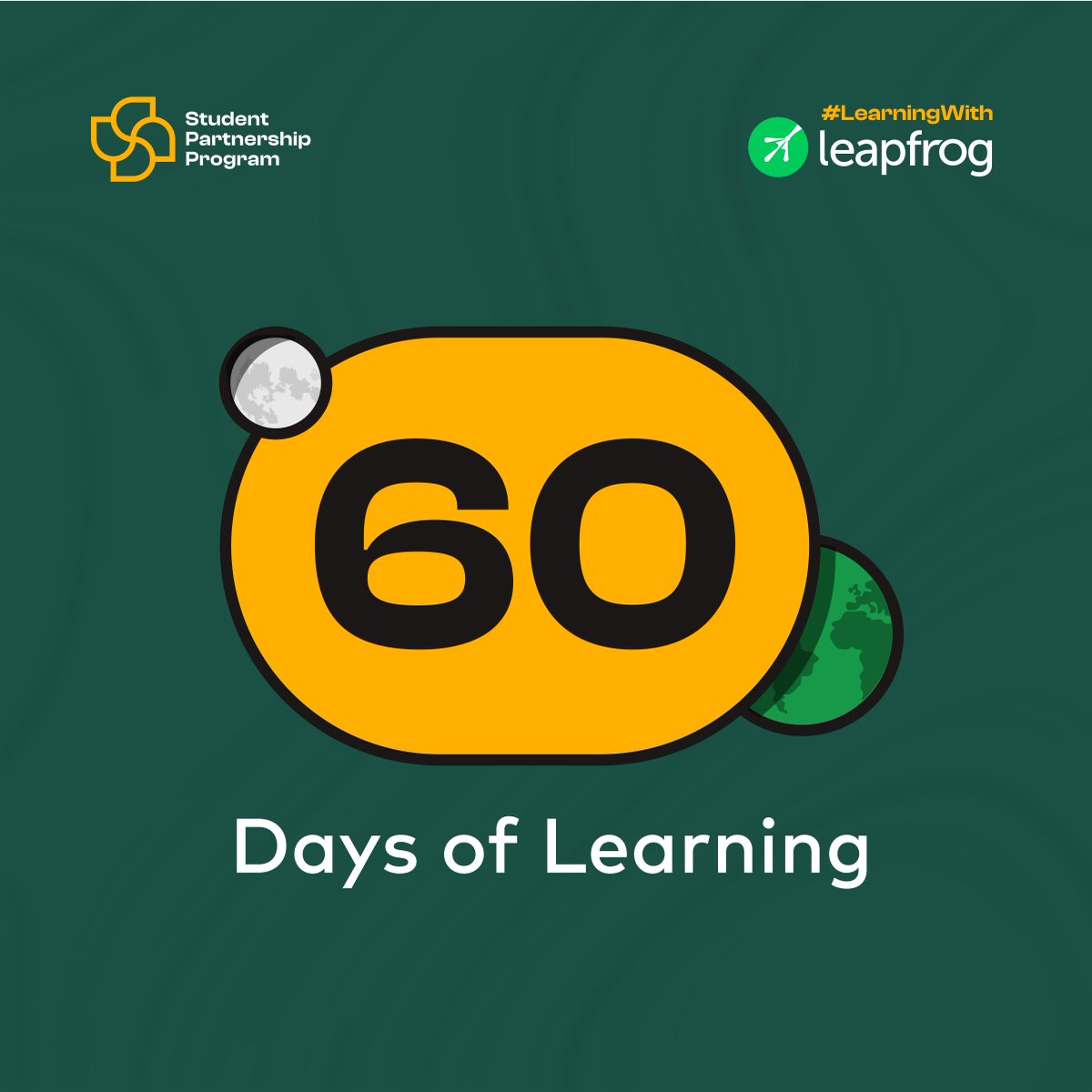 I'm publicly committing to the #60DaysOfLearningWithLeapfrog challenge starting from june1.#HappyLearning