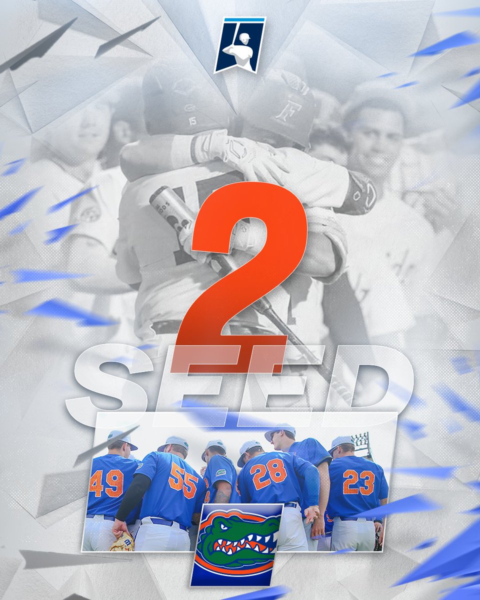 NCAABaseball's tweet photo. #2 NATIONAL SEED

⚾️ FLORIDA ⚾️

#RoadToOmaha https://t.co/8dvPzyUQYy