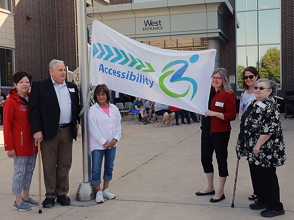 Raising the Accessibility Flag...Raising awareness. The ECAAC is inspired by #FromPossibilitiesToPractice and is planning exciting things for 2023 #NAAW2023 #AccessibleCanada Follow us to stay informed and join the action!