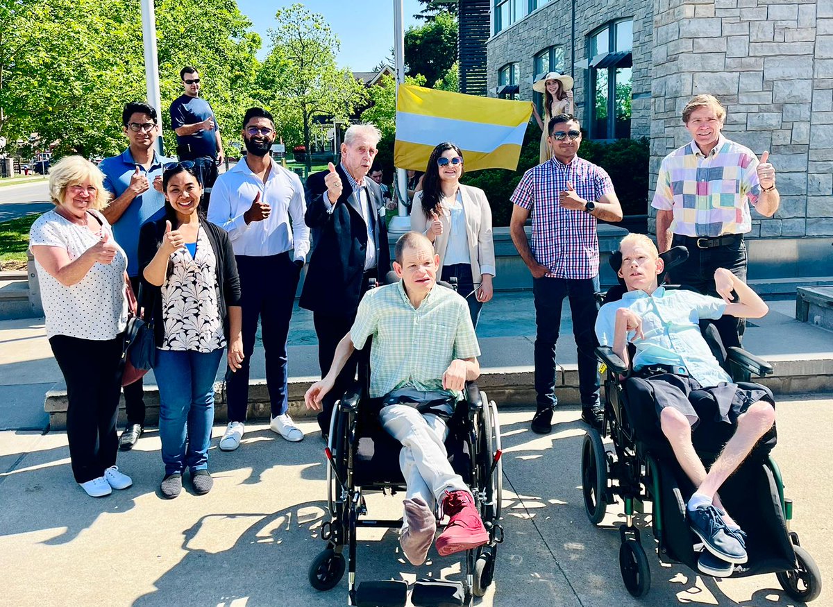 It's National AccessAbility Week!

It was a pleasure attending the community flag raising this morning, alongside my colleagues, and community partners. 

#NAAW2023
