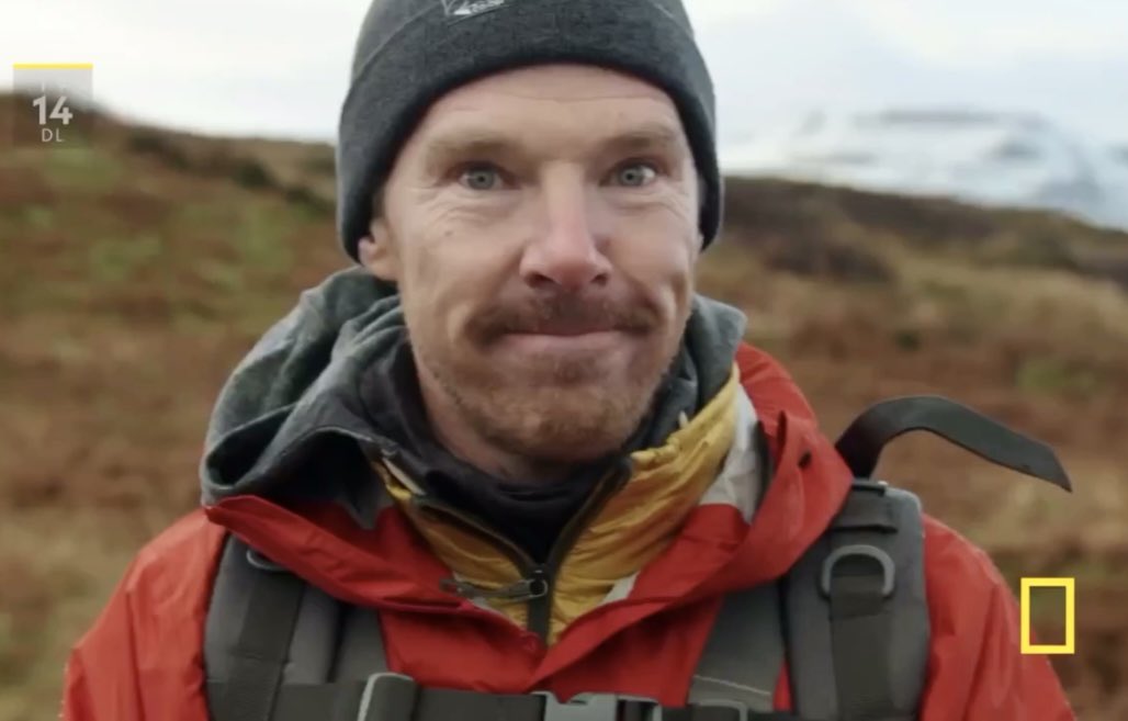 SmilingBenedict's tweet photo. Benedict Cumberbatch in Running Wild https://t.co/oFG8gAQotI