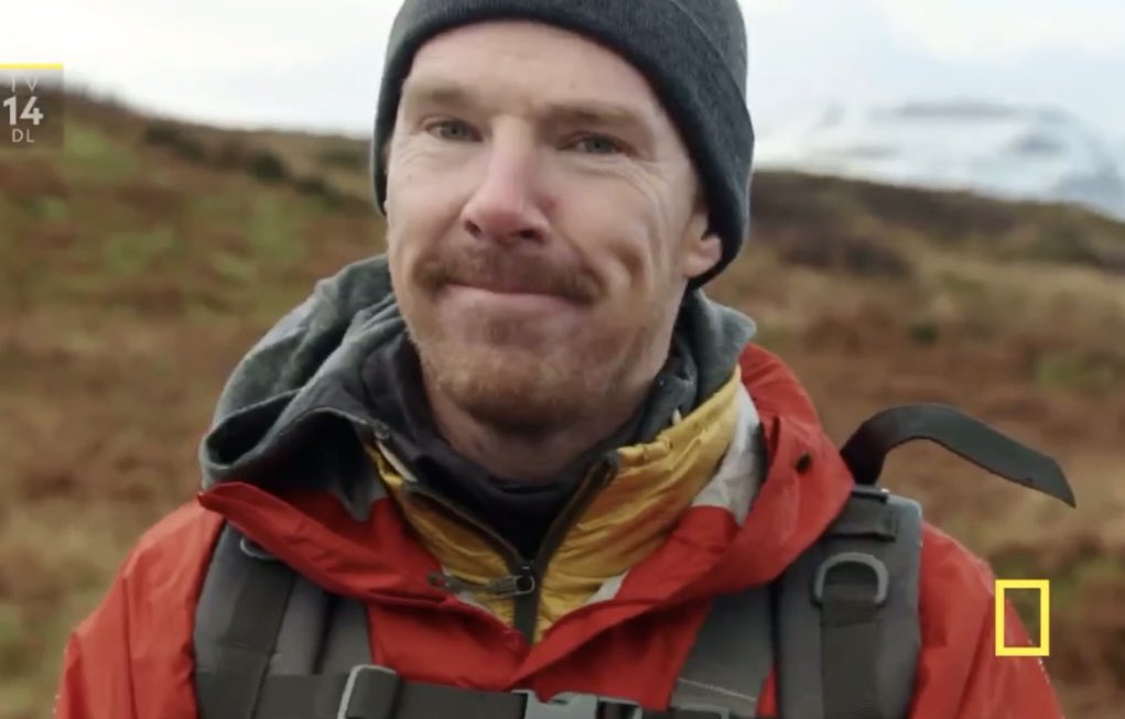 SmilingBenedict's tweet photo. Benedict Cumberbatch in Running Wild https://t.co/oFG8gAQotI