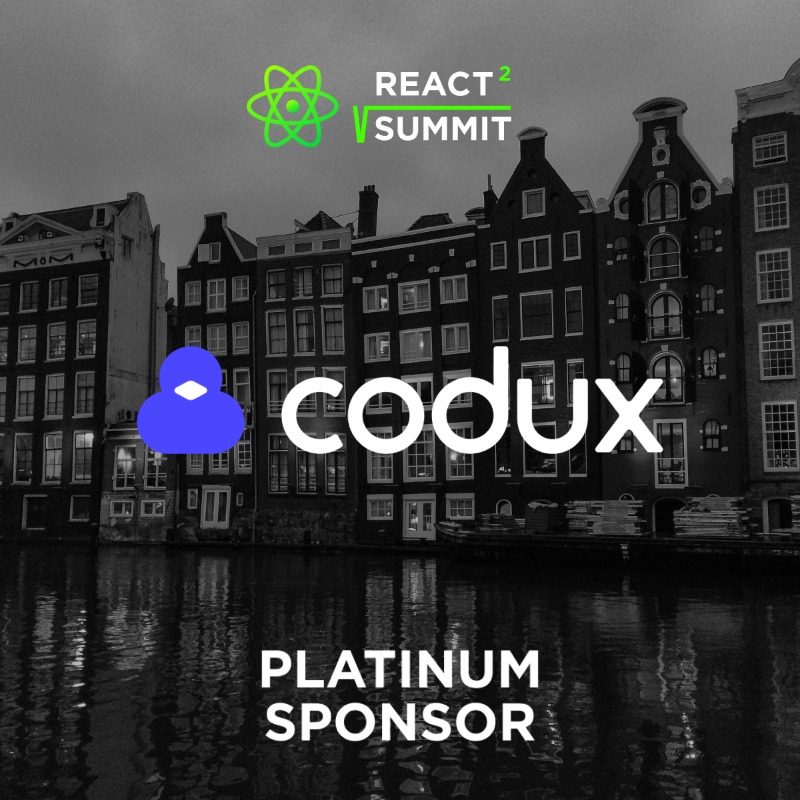 Hello @reactsummit, meet @coduxIDE, the first visual IDE for React. With Codux you can view and edit your React project visually. Work side by side with your IDE and see changes immediately. 

Download free: codux.hopp.to/RS