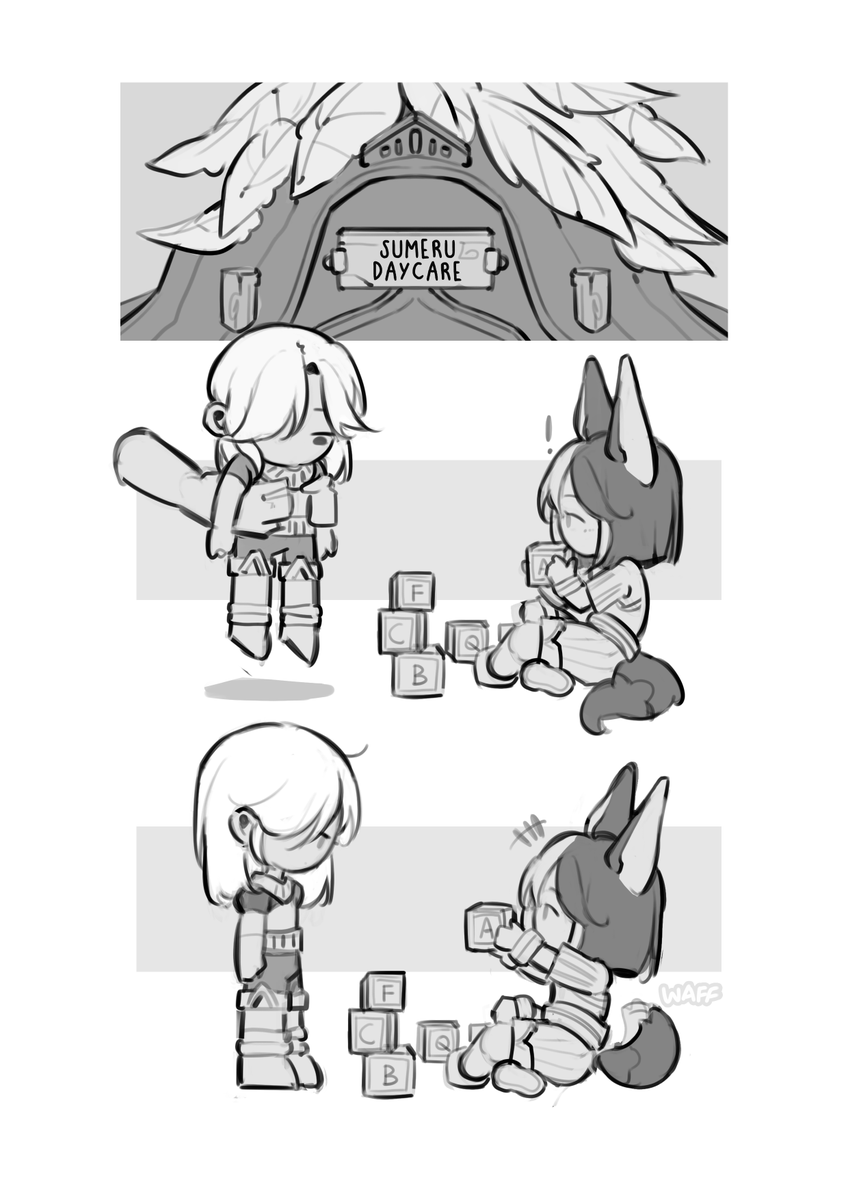 playdate ! (1/2)

#cyno #tighnari 