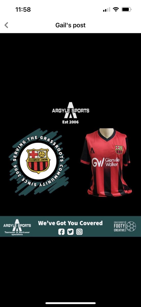 Thanks very much to <a href="/Glenvillewalker/">Glenville Walker</a> for sponsoring us this season. Also, thanks to <a href="/argylesinfo/">argyleinfo</a> for another quality service <a href="/Vicky_Stevo/">Vicky Stevens</a>