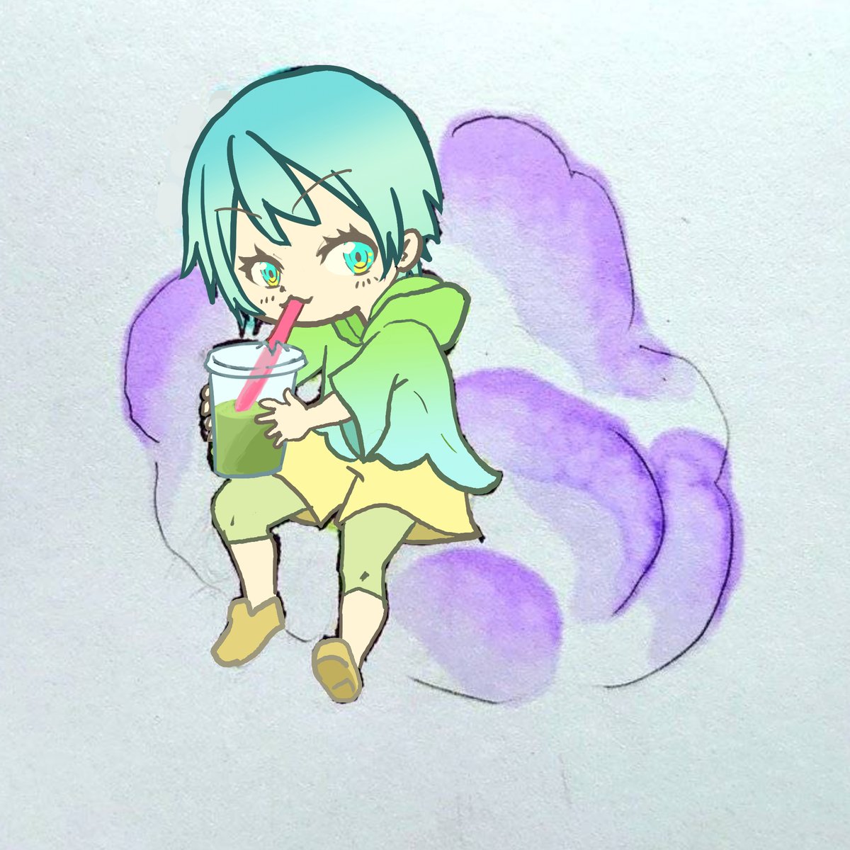 mocome_st's tweet photo. 先日のカフェイラストをデジ��ルで描き直してみました！
デジタルとアナログの融合。

雰囲気すごい変わる😆 https://t.co/OVSEdoqphN