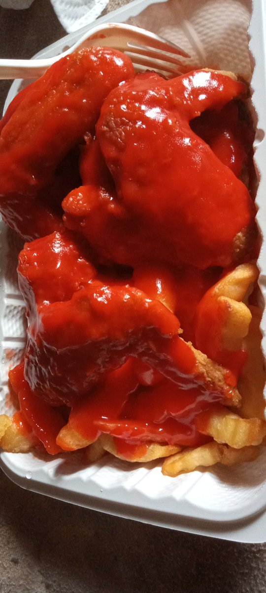 If you come to DC Chicken wings fries and mumbo sauce is a must try lol