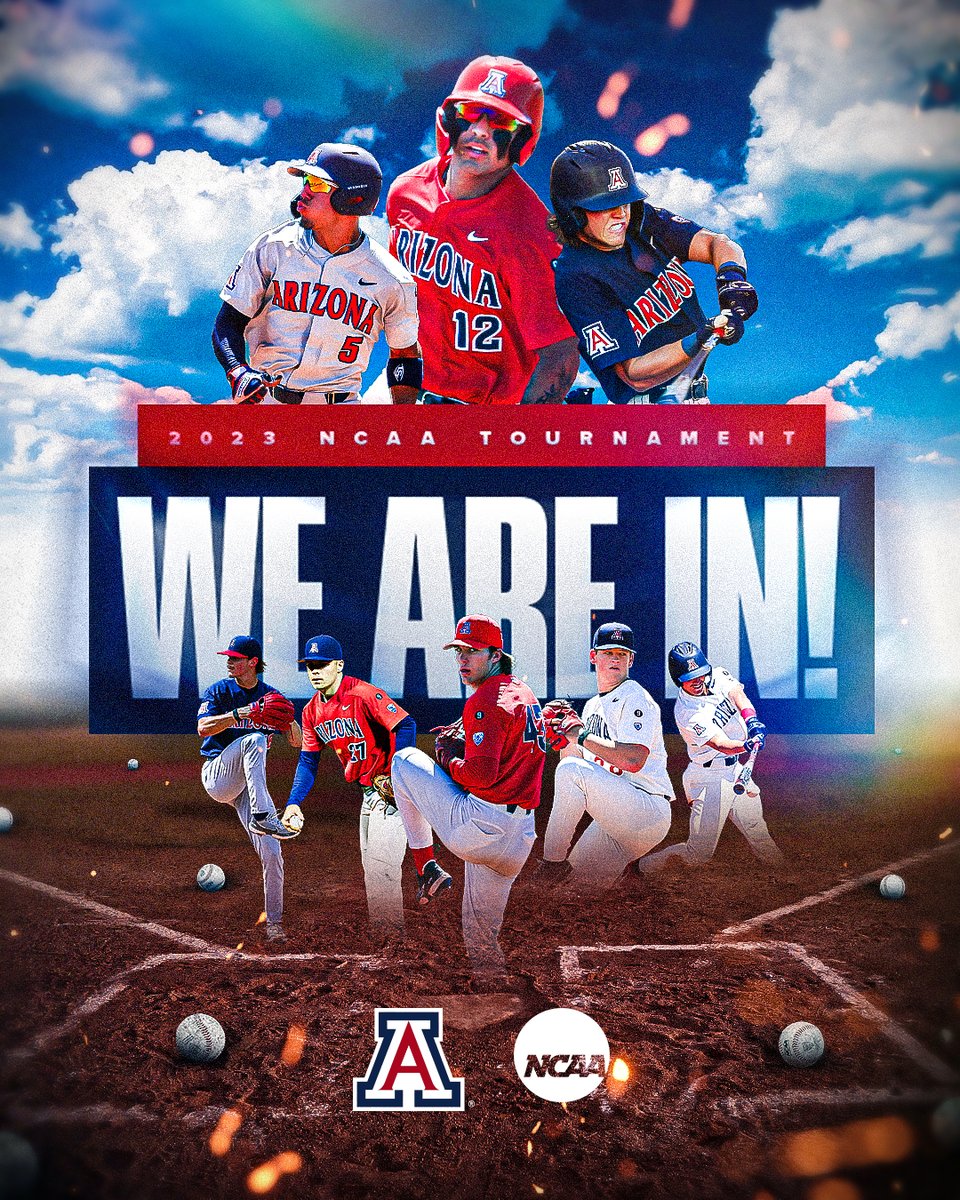 🗣️ 𝐓𝐡𝐞𝐲 𝐂𝐡𝐨𝐬𝐞 𝐭𝐡𝐞 𝐂𝐚𝐭𝐬‼️ For the 42nd time in program history the Arizona Wildcats are NCAA Tournament bound! #BearDown