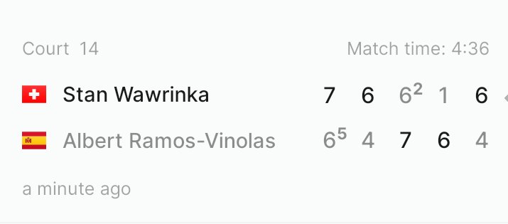 #Tennis news 🎾 #Wawrinka beats #RamosVinolas #RolandGarros #ATPPARIS 🇫🇷 #RG2023 🎾 #ATP🏆