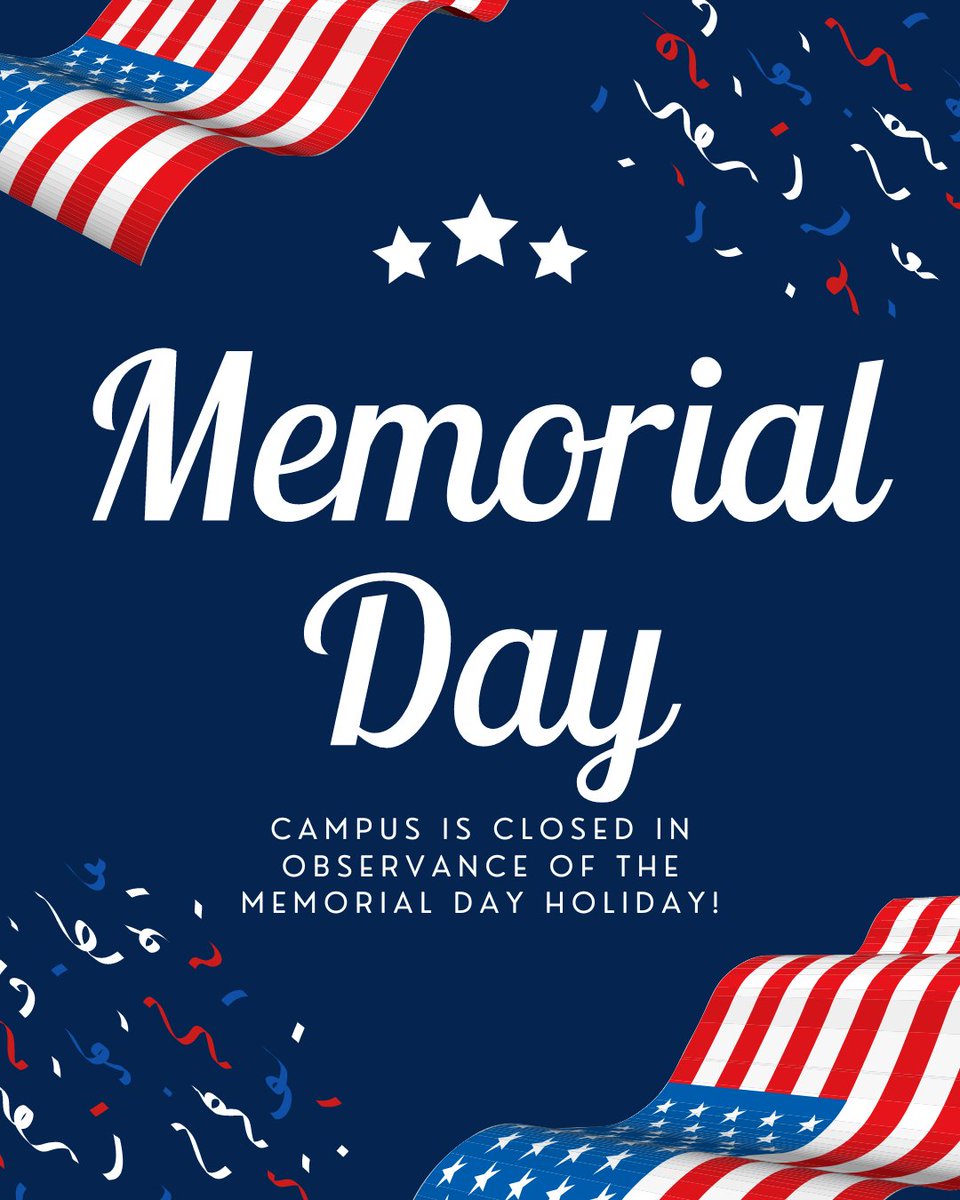CSUBakersfield's tweet photo. Today we honor and recognize those who have lost their lives and fought for our freedom in America! Thank you will never be enough. 

Reminder: Campus is closed in observance of the Memorial Day holiday. https://t.co/hMDVCpGbx6