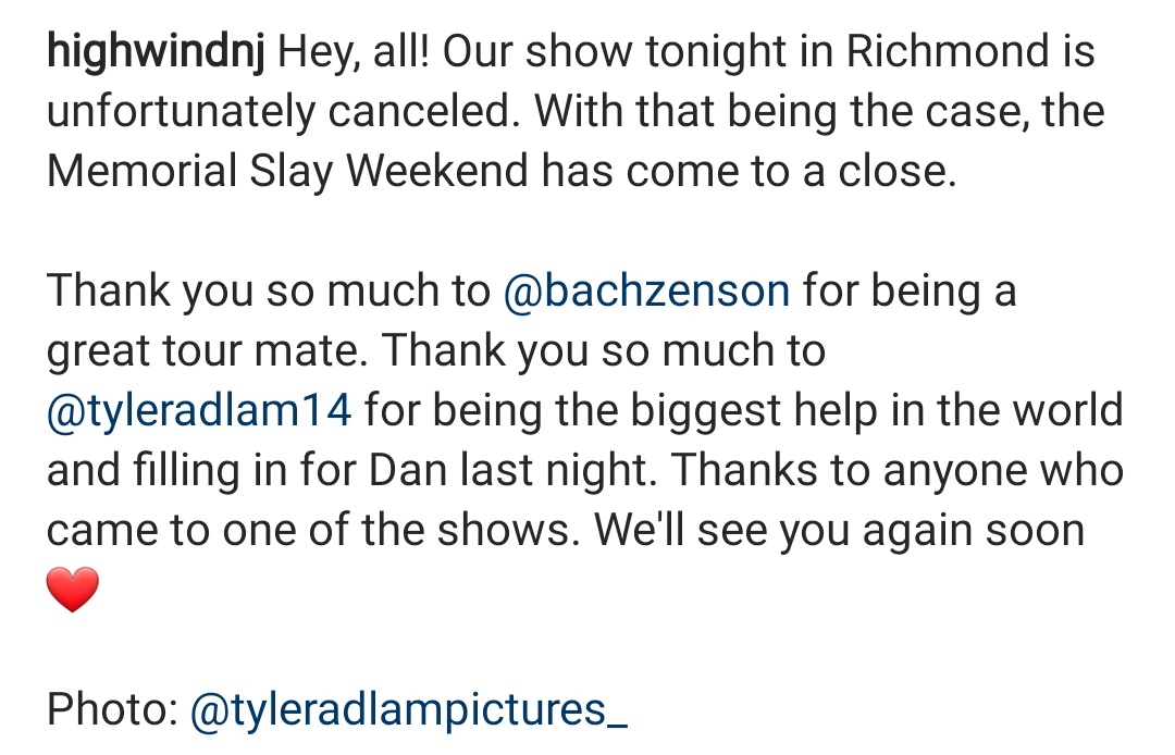 Highwind / SOMETHING RIGHT IN BETWEEN OUT N O W (@highwindbandnj) on Twitter photo 