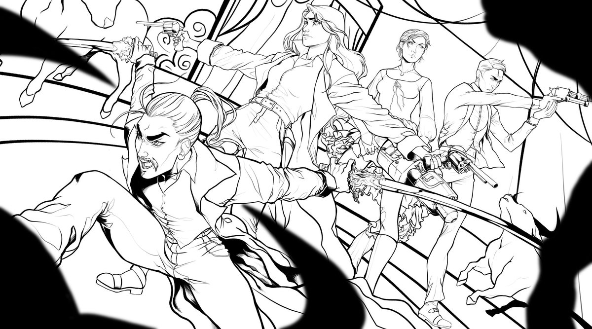 This Friday, Season 6 of #ValleyofFamine will wrap up with a big showdown between the posse and the Devil's Own right in front of the entire Rogue Valley. 
#Deadlands #SavageWorlds #WeirdWest