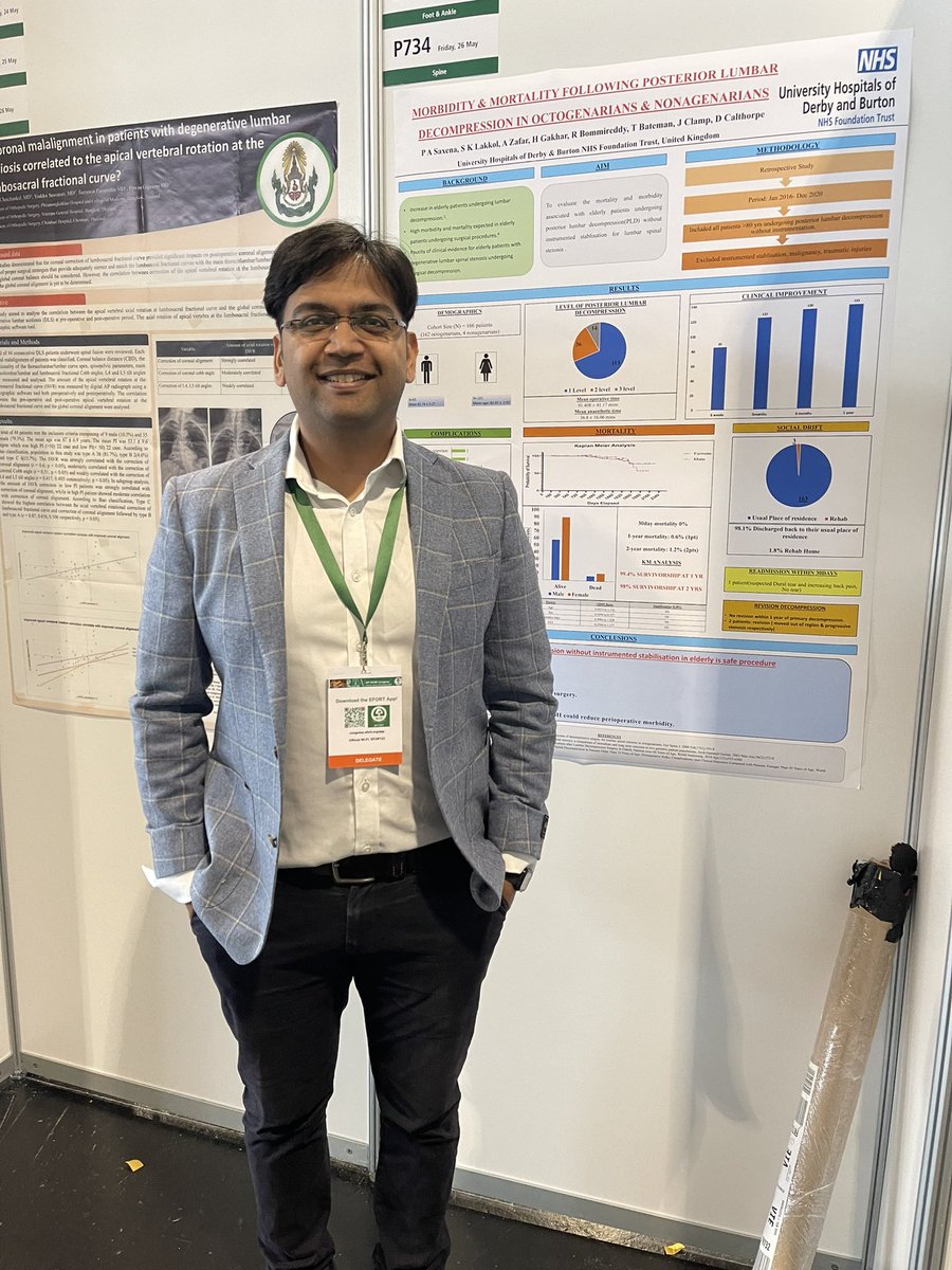OrthoSaxena's tweet photo. Thank you @EFORTnet for great Congress and experience. https://t.co/OGUz2JwRrK