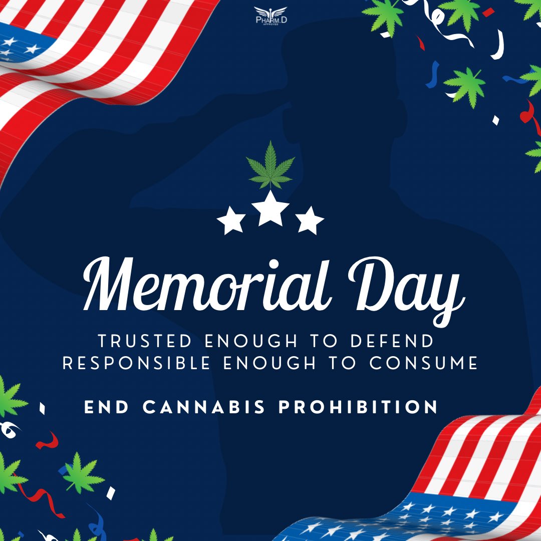 If you can take a bullet for you country, you should be able to toke a bowl in your country.