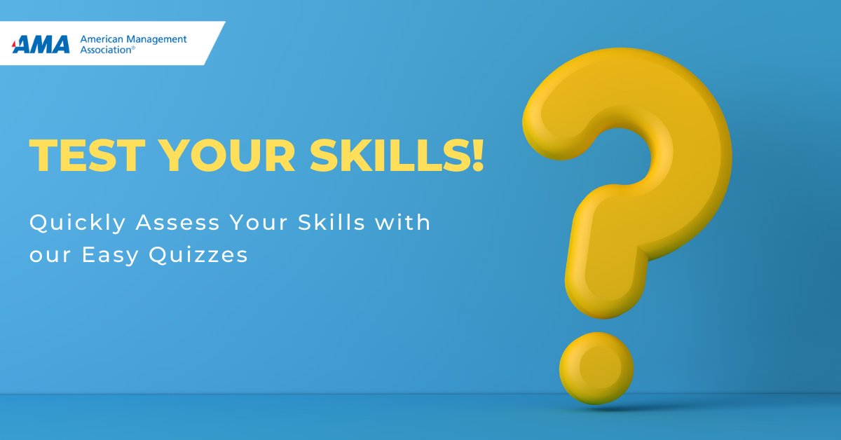 Quickly Assess Your Skills with Our Easy Quizzes! ow.ly/pRaX50HUpNF #leadership #management #conflictmanagement