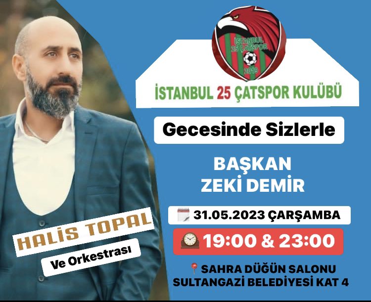 HalisTopal's tweet photo. #halistopal
ÇAT SPOR GECESİNDE OLACAĞIM https://t.co/8K7xr8riba