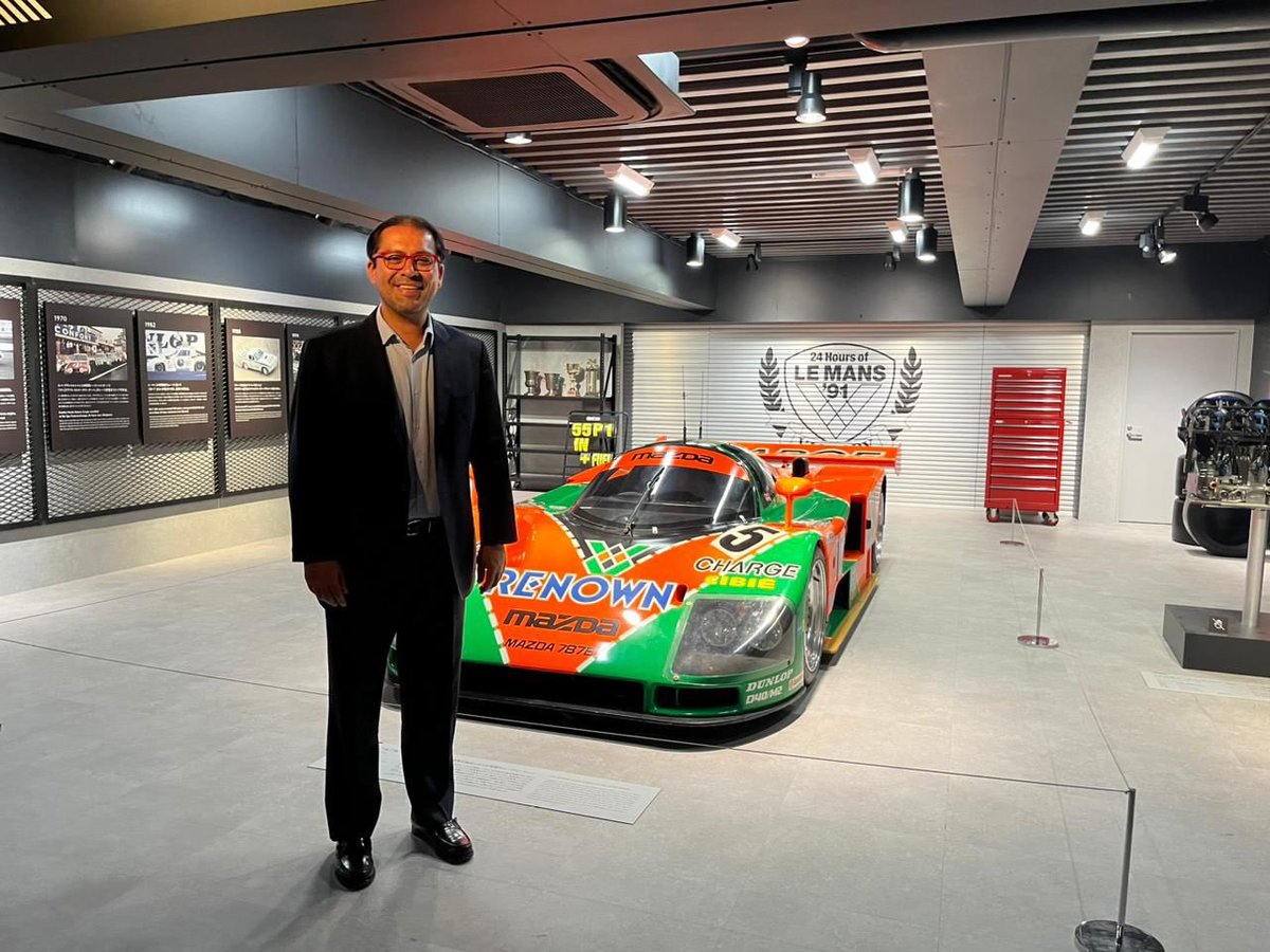 BarbeytoMiguel's tweet photo. Esta leyenda regresa a las pistas. Nuestro 787B realizará una carrera de demostración en el Centenario de la carrera de las 24 Horas de Le Mans. https://t.co/WTRIExkEiW