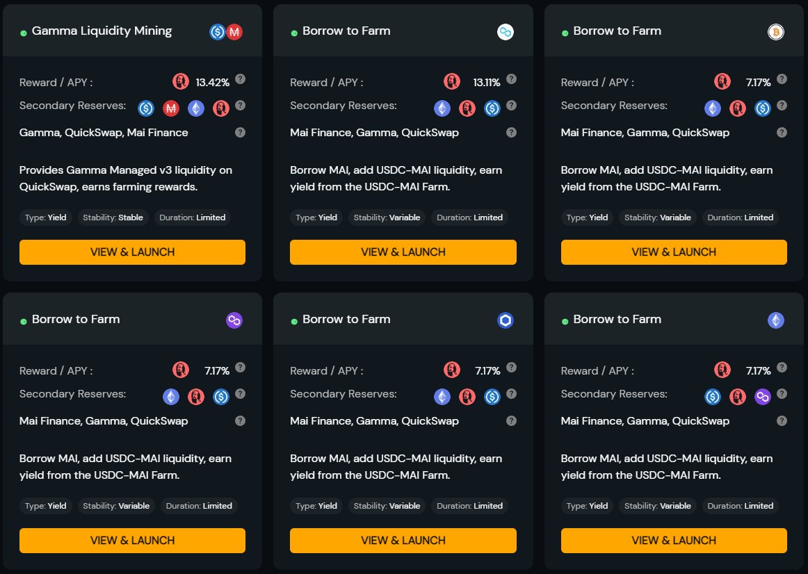 Stop guessing when there's $MAI available to borrow and automate it with a #Silo

<a href="/QiDaoProtocol/">QiDao</a>