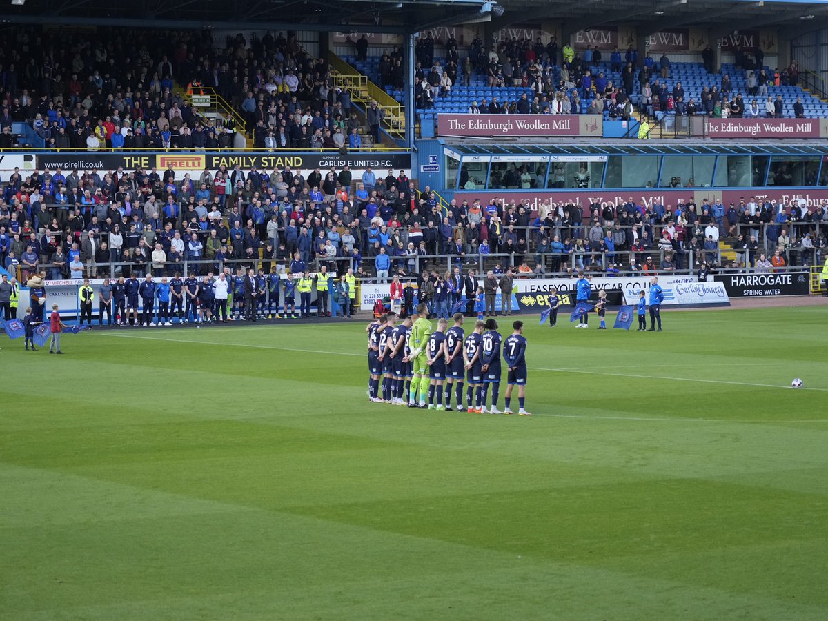 The best ending to a very challenging season. The love and support I have received from my teammates, staff, fans and all Cumbrians is something I will never forget and be forever grateful for. Carlisle, Thank you🏆💙 … #CUFC #UTB