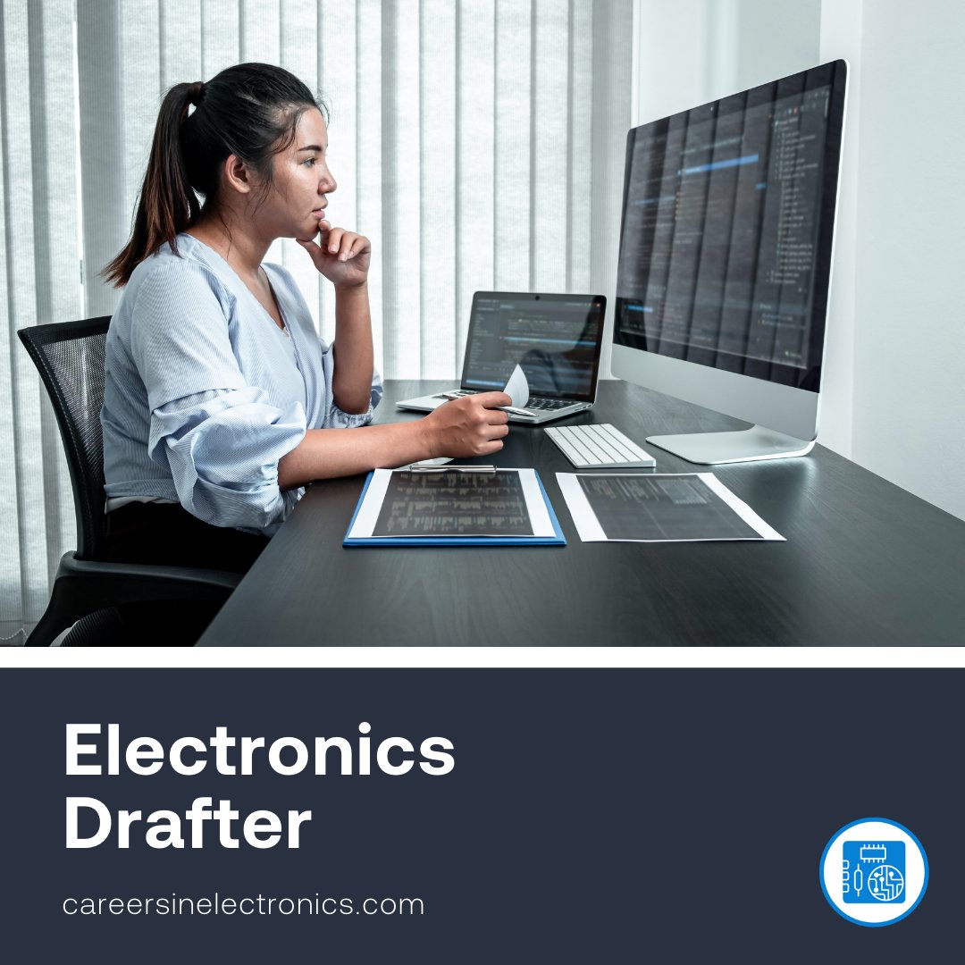 An electronics drafter is responsible for creating 3D models of electronic products in modeling software. Learn all about this career on hubs.li/Q01JxKkm0

#CareersInElectronics #IPCEF #electronics #careers #stem #stemeducation #education #CTE #jobskills #careerteched