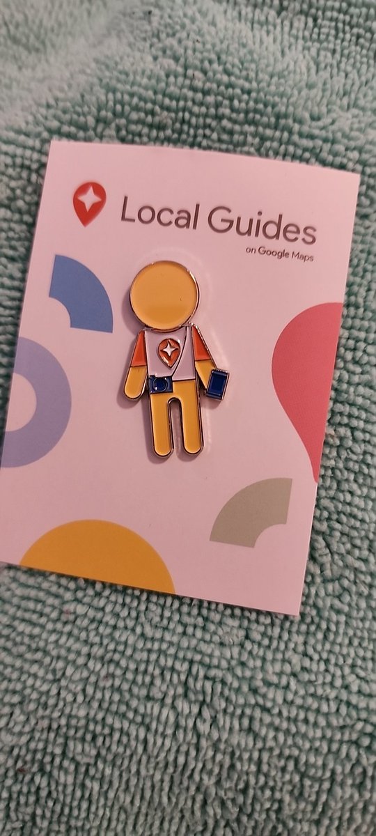 Cleaning this weekend found my #localguide #googlelocalguides pin.  Love exploring and reviewing places!  Next stop, Argentina!