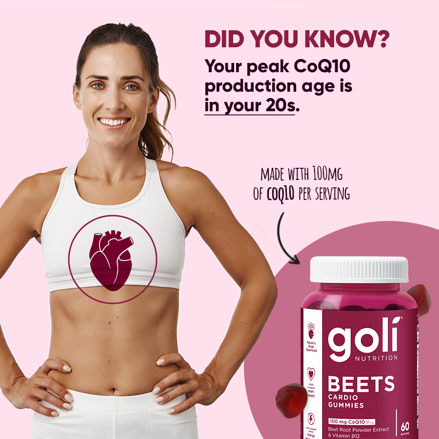 GoliNutrition's tweet photo. Achieve your healthy heart goals with Goli® Beets Cardio Gummies ❤️ https://t.co/ef3JSPOgkD