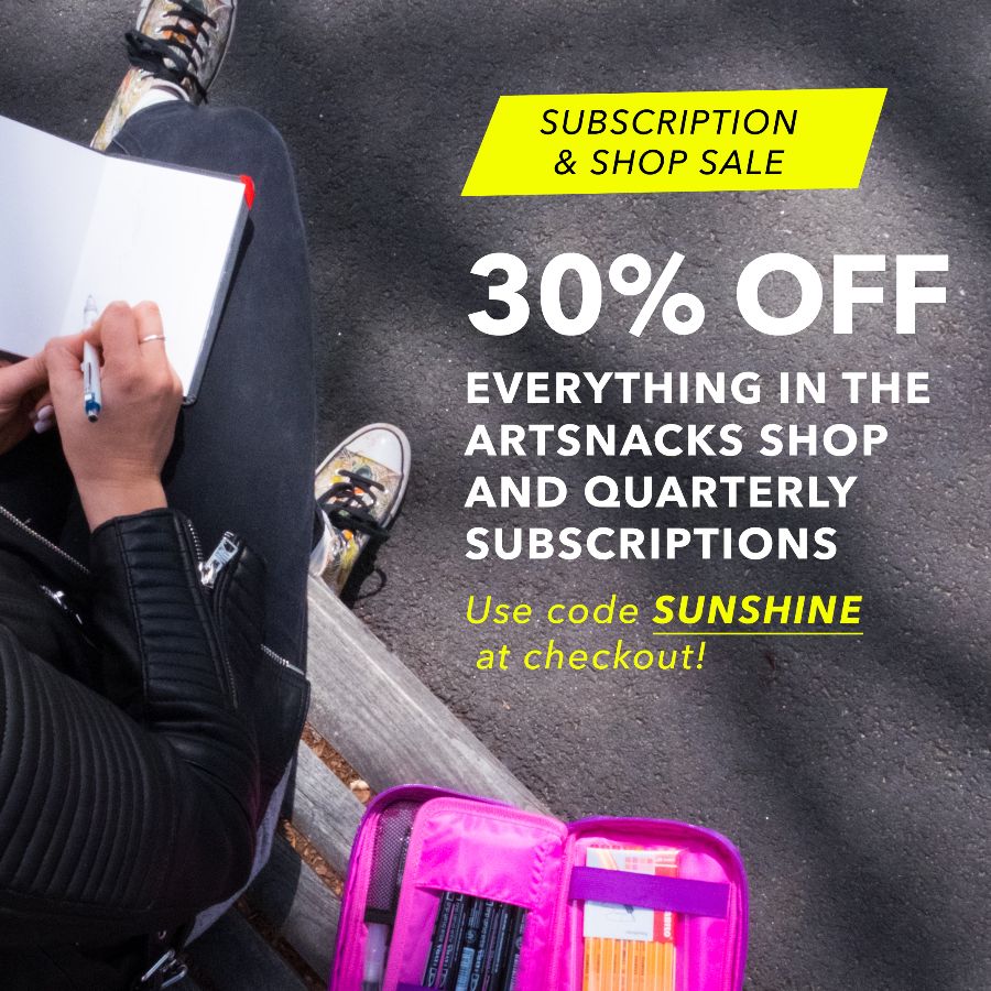 Last Chance to Get 30% Off! - mailchi.mp/artsnacks/take…
