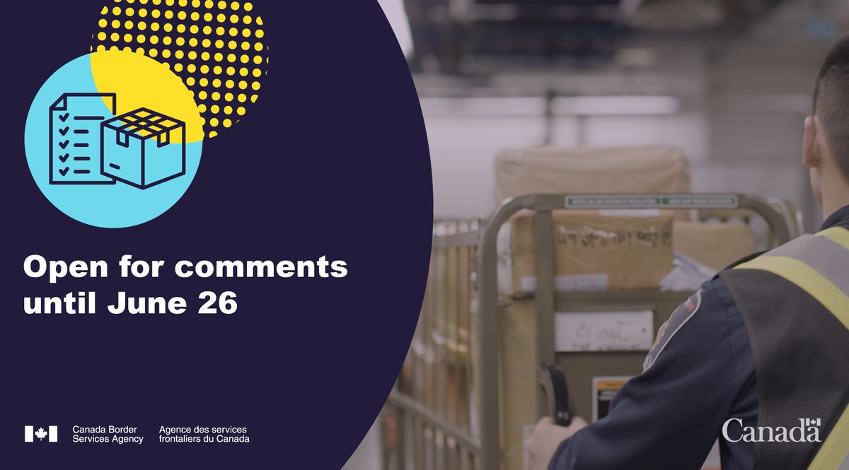 Attention #CdnBusiness owners!

CBSA is proposing changes to protect the competitiveness of your business by having all importers value goods in a fair and consistent way.

Share your comments: ow.ly/3mna50OyUgL 
Info: ow.ly/APgX50OyUgK
