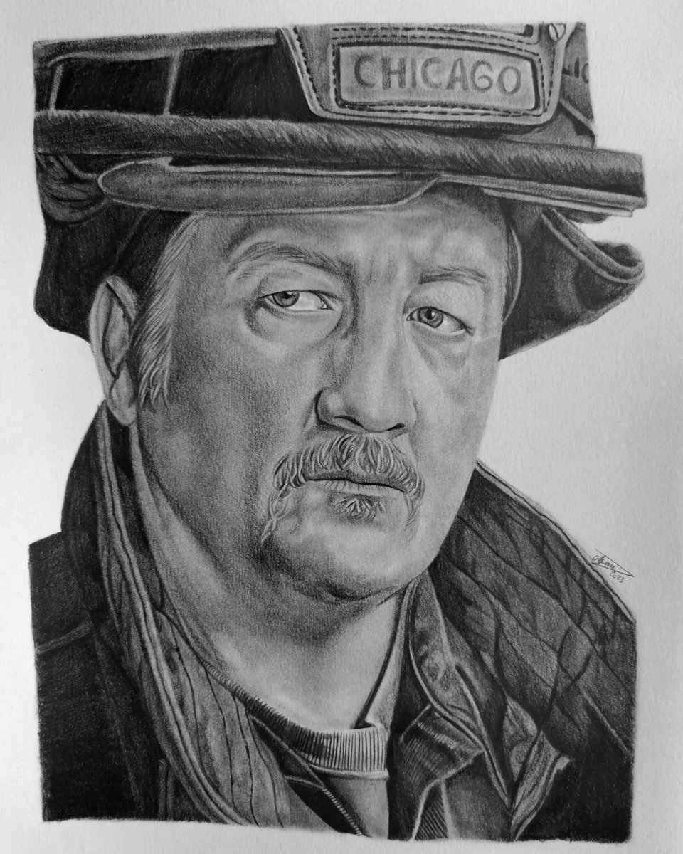My drawing of 'Mouch' is done! After that finale episode I had to make this drawing, really hoping for a positive outcome in s12.
@ChristianStolte #ChicagoFire