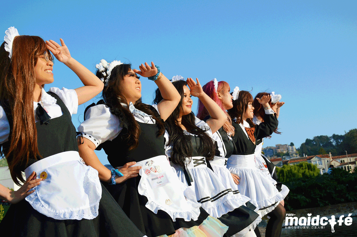 🎀💌いってらしゃいませご主人様! Take care and travel safely, ご主人様! Thank you so much to the 250+ patrons who came to Fanimaid Cafe this year and everyone who stopped by Stage Zero to watch FANIMAID✩LIVE. Your support means the world to us!! See you next year 💙 #fanimaidcafe