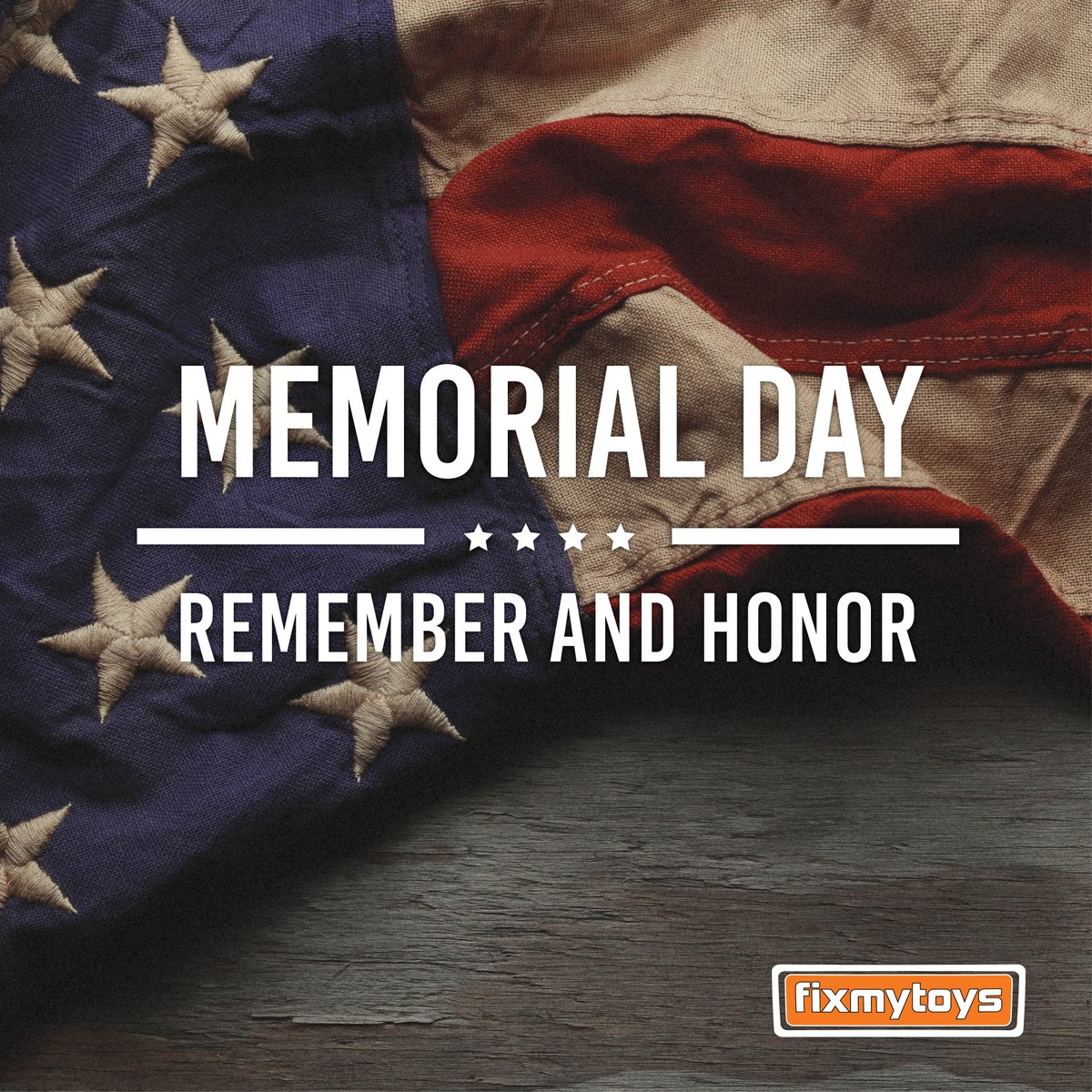 FixMyToys's tweet photo. Remembering those who sacrificed this Memorial Day with proud but heavy hearts. Enjoy the holiday honoring those heroes who came before.
.
.
.
#memorialday #memorialdayweekend #Offroad #UTV #ATV #DIY https://t.co/UBvDop9WxV