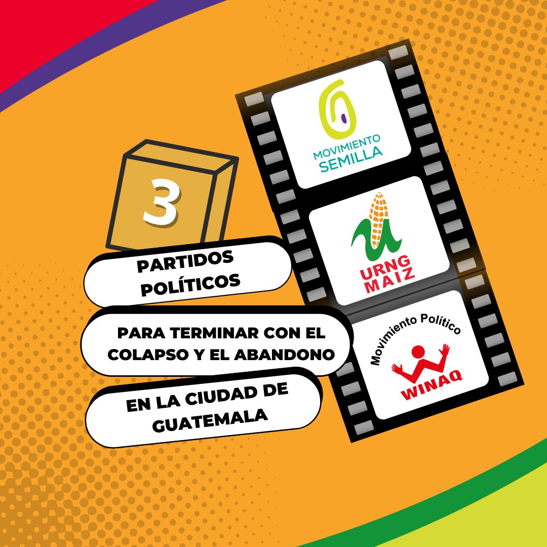 Para tener agua, transporte y seguridad, vota #SemillaURNGWinaq. Este 25 de junio atrevámonos a ganarle al sistema. #SePuede!