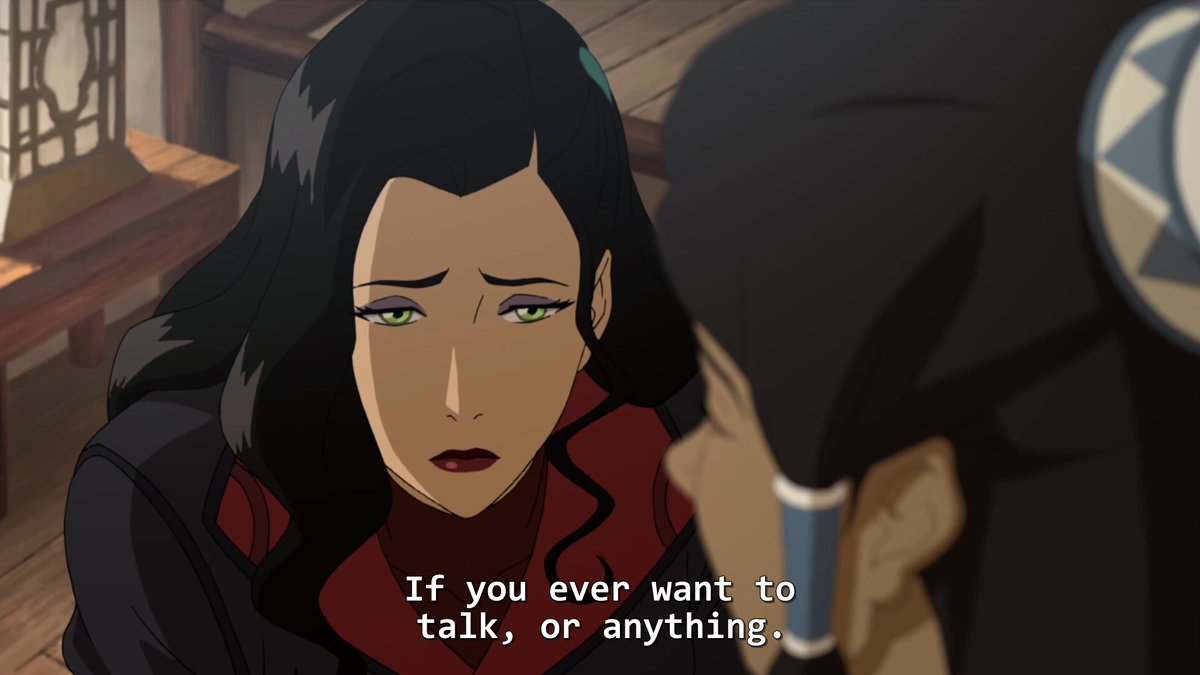 people who say they never saw the korrasami endgame coming were so oblivious i'm sorry