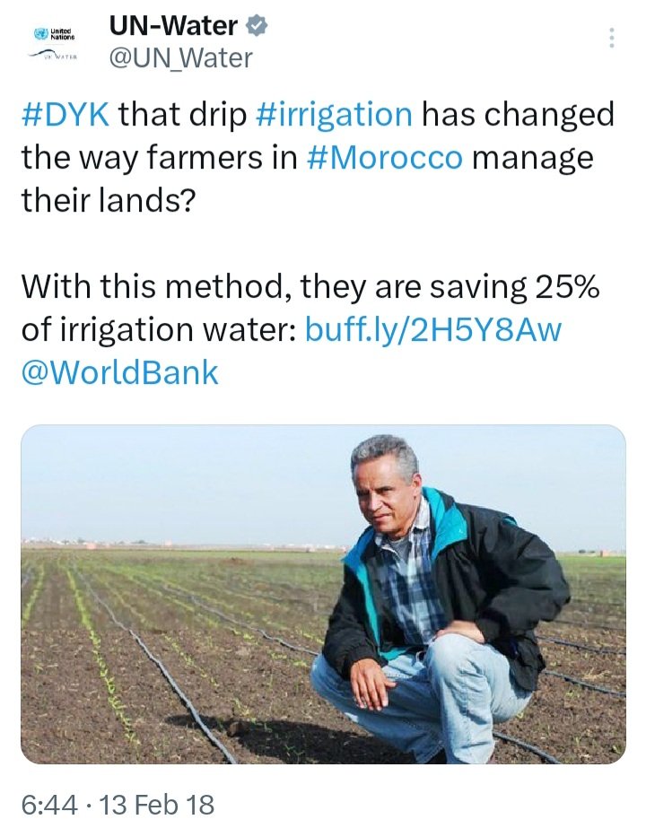 #dripirrigation? non potable water? ♻️💧?  🚰 timesofagriculture.in/drip-irrigatio…