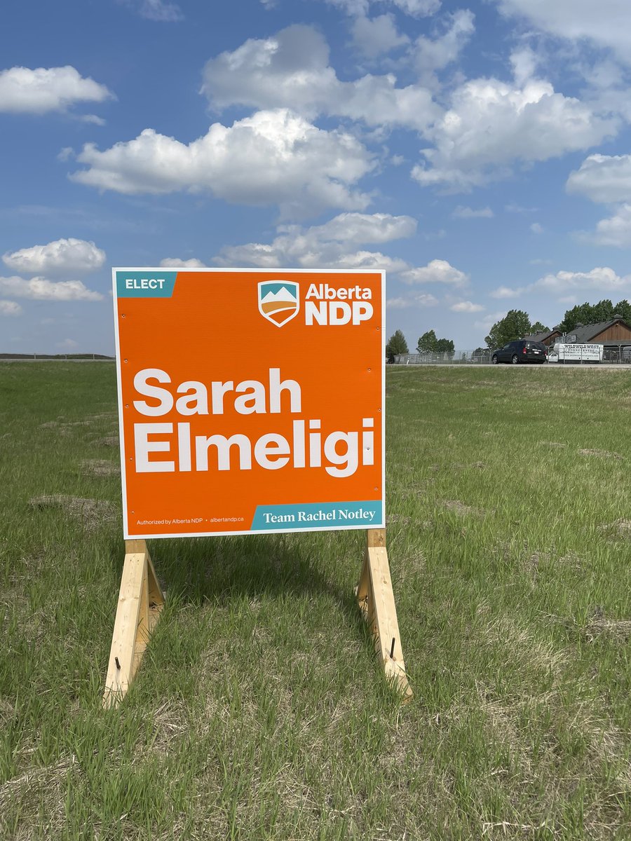 I’ve been involved in science education in #Alberta for more than 25 years and have met a lot of people. Two of them are candidates in today’s election and I wish them all the best!  🗳️

@NDPDaveDale
<a href="/ElmeligiSarah/">Sarah Elmeligi, MLA Banff-Kananaskis</a> 
<a href="/albertaNDP/">Alberta NDP</a>