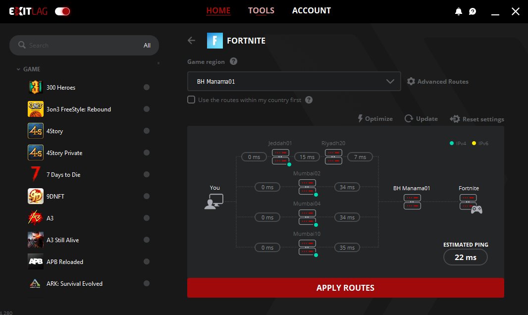 incoming ping buff on exitlag