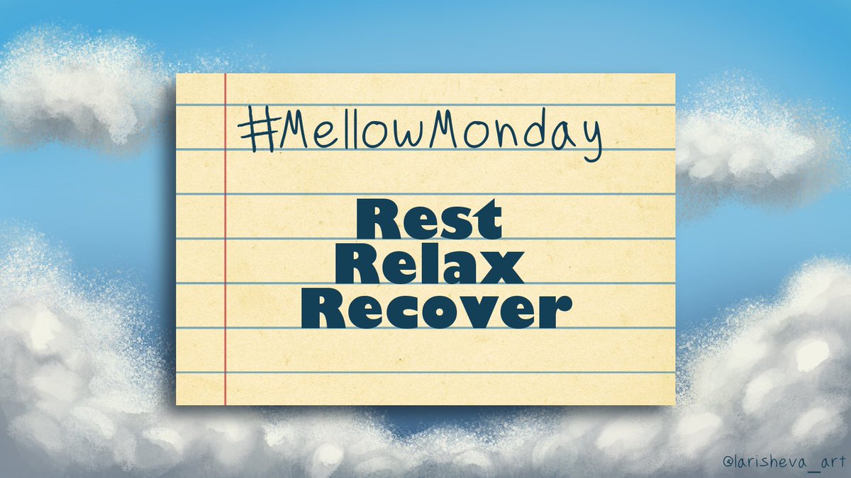 Welcome to the first #MellowMonday excerpt event! Big thanks to @emilyalicious for coming up with the name!

This event is about keeping it chill on a somewhat stressful day of the week. Post something soothing or follow the prompts!

Today's prompt is: rest/relax/recover!