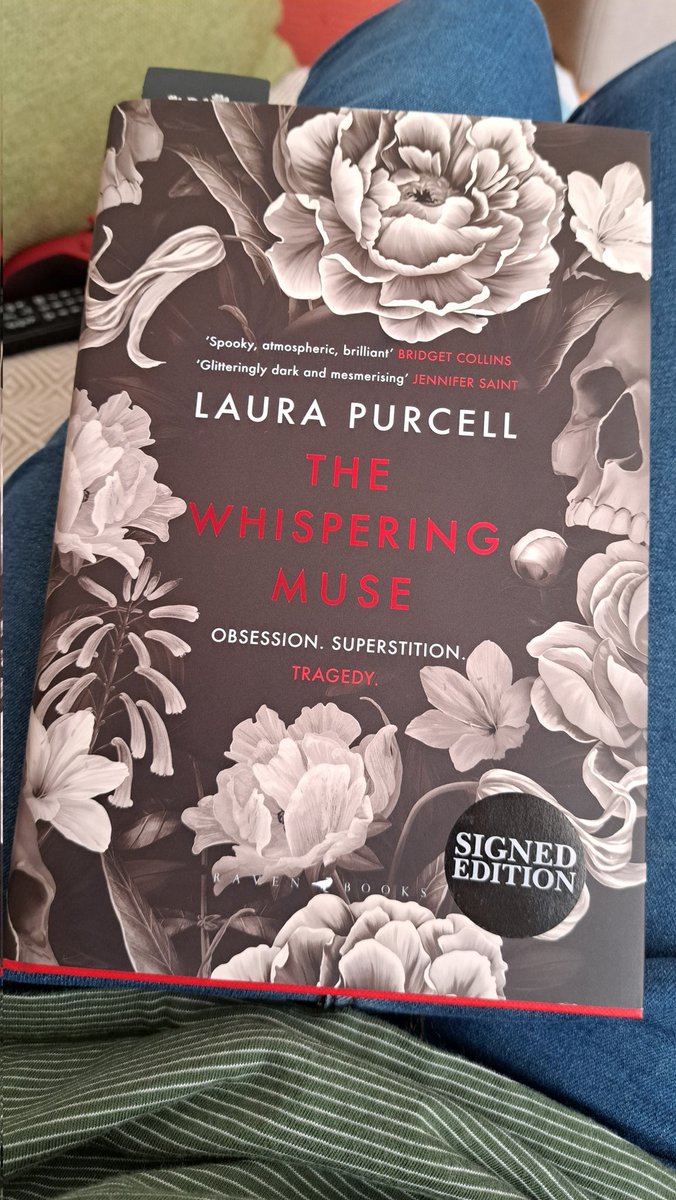 SmithiesLibrary's tweet photo. Mrs Moorby is currently reading The Whispering Muse by @spookypurcell and what a gripping novel it is for fans of gothic mystery! https://t.co/ez0x7vDBMX
