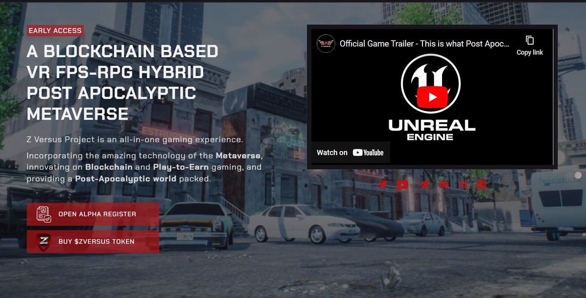 Here is a thread on probably one of the most undervalued Metaverse project.

I introduce to you the project <a href="/zversusproject/">Z Versus Project</a>
This is a #blockchain based VR FPS-RPG reality MMO #Metaverse #p2e #Gaming project 

Highlights of the project