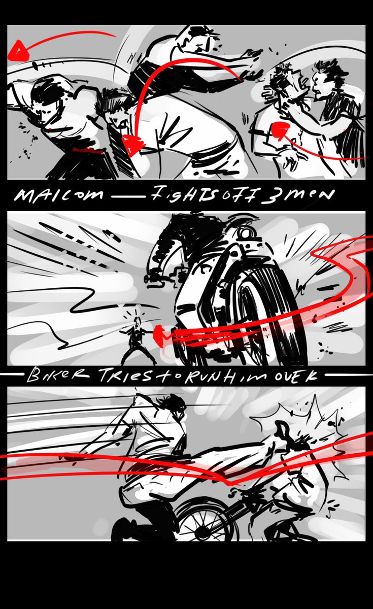 Fight scene with Malcom/Storyboards by Anthony Sturmas/Website: asturmas.com

#representationalart #mediaandentertainment #marketingandadvertising #marketingdigital #musicvideo #musicdirector  #storyartist #storyboarder #whiteboardanimation #remoteproduction