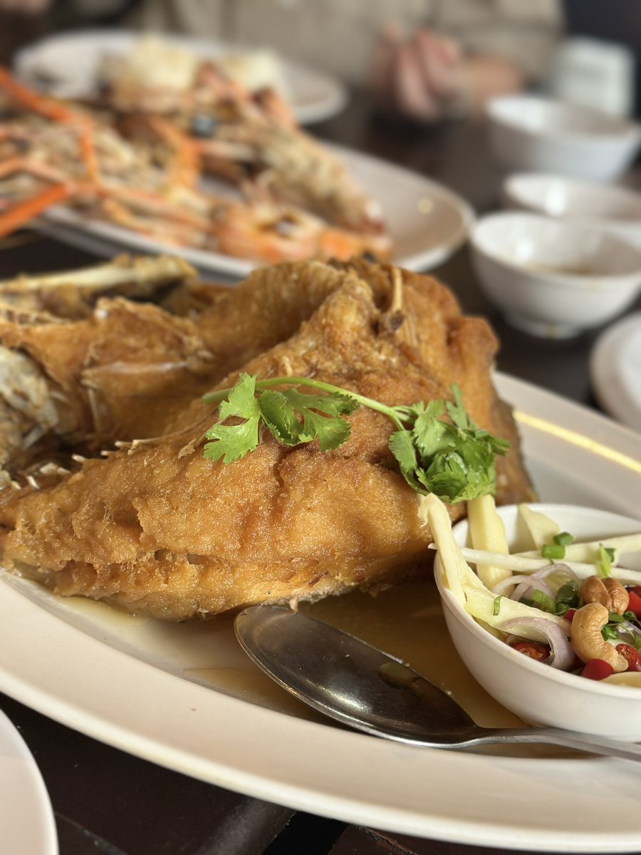 sheedyator's tweet photo. ร้านดังดั้งเดิม อร่อยไม่มีดรอป กุ้งเผา, ปูผัดผงกะหรี่, ปลากระพงทอดน้ำปลา, ส้มตำปูม้า 📍ปูเป็น พัทยา #อร่อยบอกต่อ #อร่อยไปแดก #พัทยา #ร้านอาหา��พัทยา https://t.co/bJTrcEk1fZ