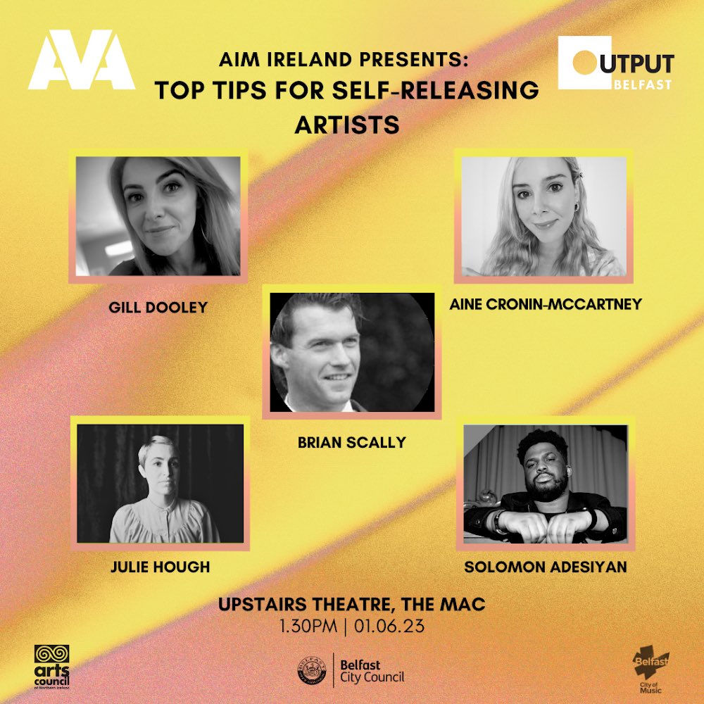 @OutputBelfast - this Thursday, 1.30pm #musicconference #musicindustry #independentmusic @bloom_recs @ParagonMGroup @TrustItEnt @Gilchey @wearevetamusic