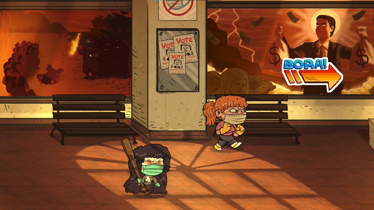 qubytegames's tweet image. 🚨 #SORTEIO PUNHOS DE REPUDIO 👊

A gente sabe que tem muita gente querendo jogar Punhos de Repúdio no Switch, então resolvemos fazer mais um sorteio pra vocês!

Pra participar é bem fácil 👇

- Segue a gente e o pessoal do @punhosderepudio 
- Dá like e RT nesse tweet
- Baixa…